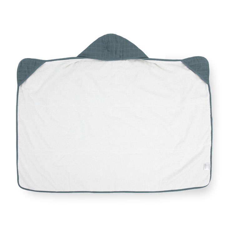 Sea Toddler Hooded Towel by Little Unicorn, cozy hooded baby towel for toddlers