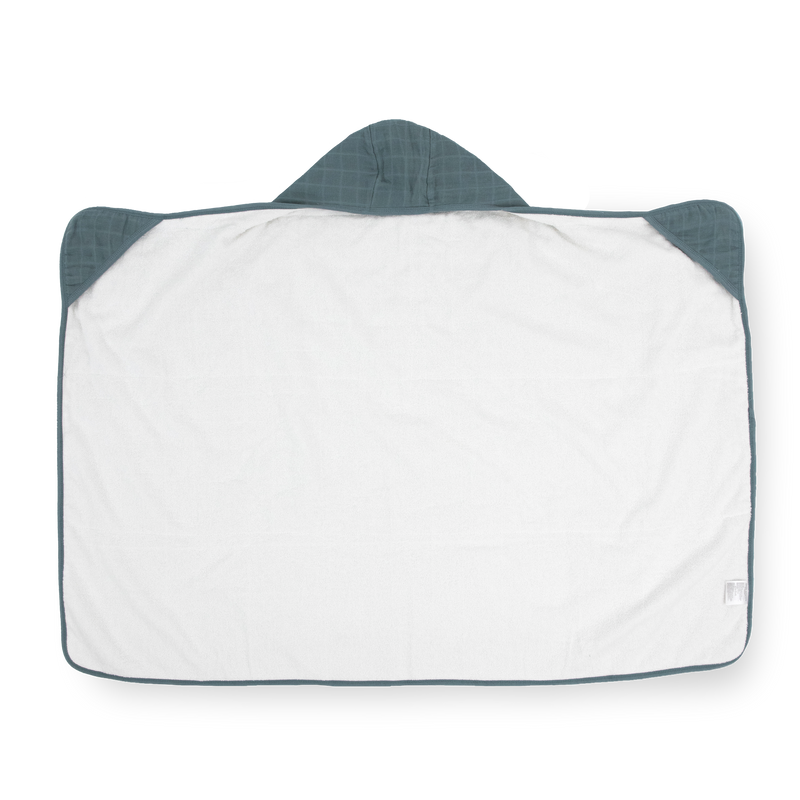 Sea Toddler Hooded Towel by Little Unicorn, cozy hooded baby towel for toddlers