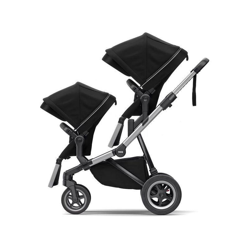 Thule sleek doble stroller in Black