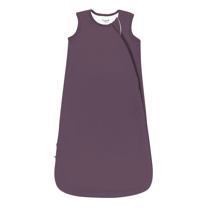 Bold purple hues highlight the Kyte Baby Sleep Sack Tog 1.0 in Currant as a kyte baby sleep sack essential