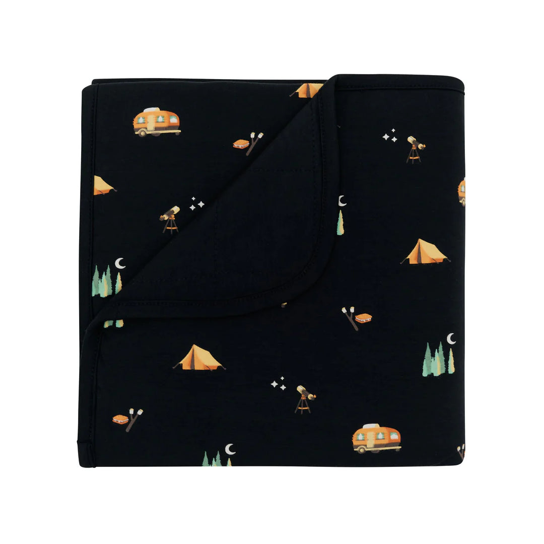 Bedtime is sweeter with the Under the Stars Kyte Baby Blanket, a favorite baby boy blanket.