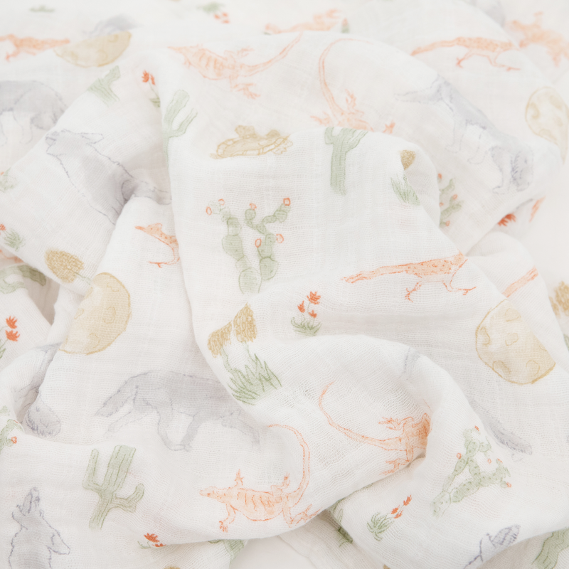 Cozy Little Unicorn Desert Night Muslin Swaddle Blanket 3 Pack, perfect muslin blanket for infants