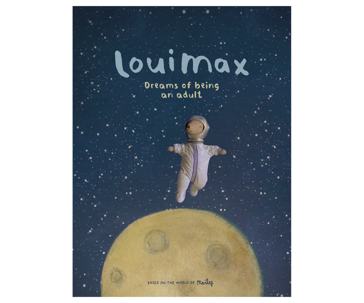 Maileg Poster - Louimax - Astronaut dollhouse accessory
