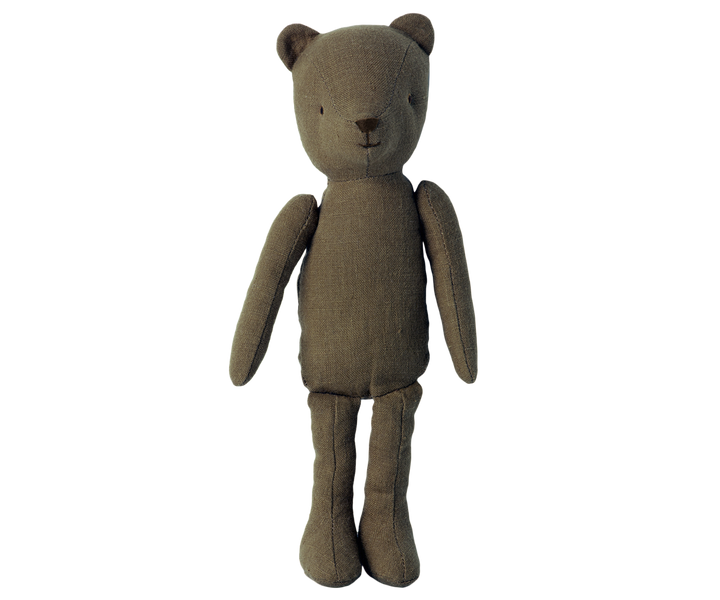 Soft linen Maileg Teddy Dad in vintage design, Maileg soft toys with classic Scandinavian style