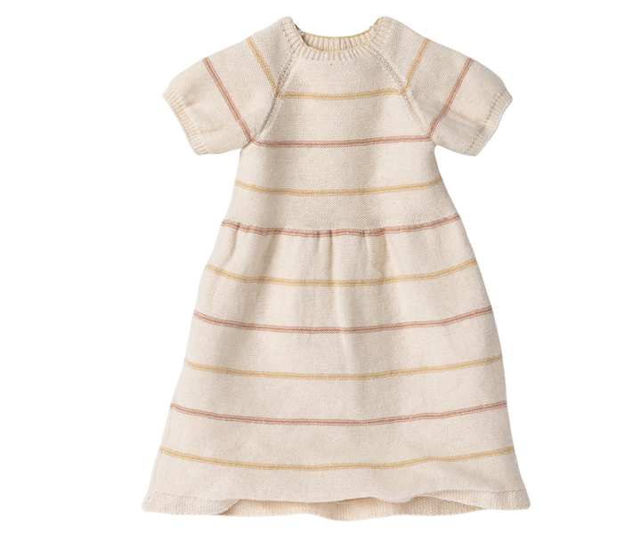 Size 4 Knitted Dress With Stripes