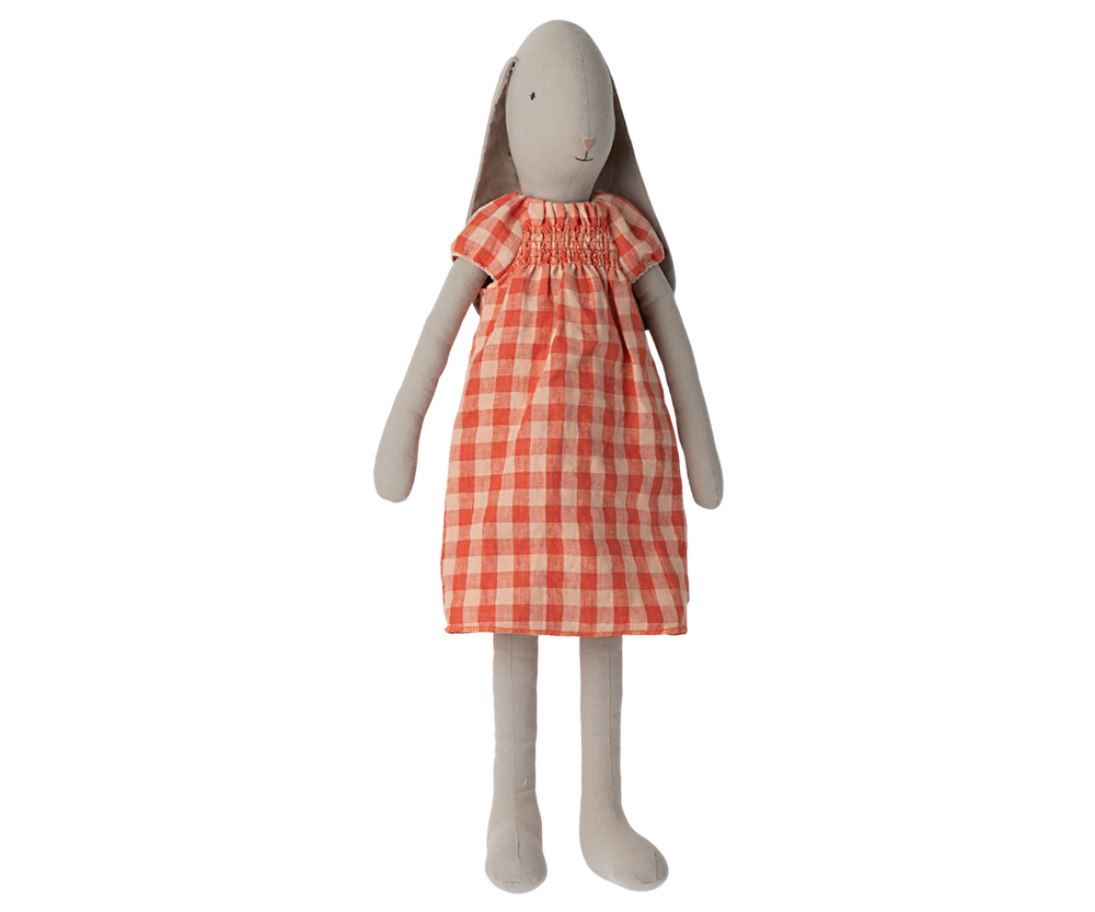 Maileg Size 5 - Red Plaid Dress doll clothes