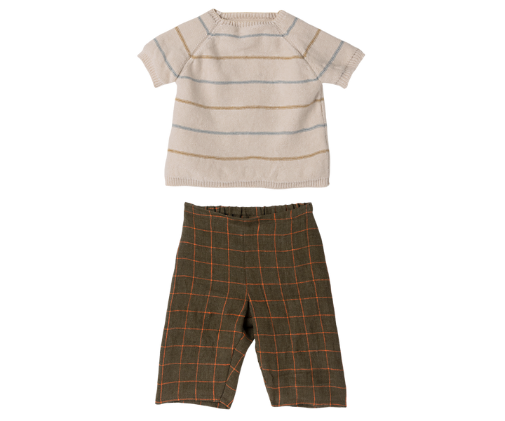 Maileg Size 5 Pants And Knitted Shirt doll clothes