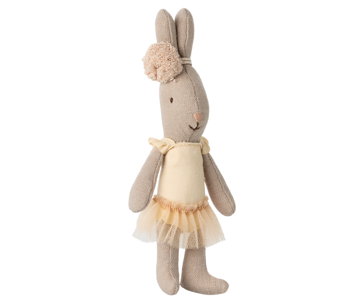 Maileg Micro Bunny in Cream Ballet Suit and Skirt