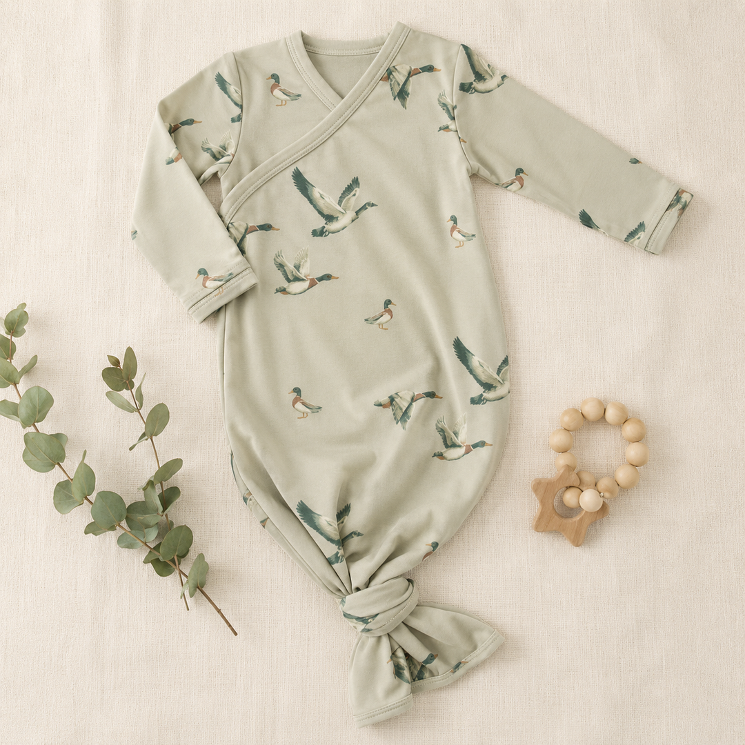 Duck Duck Goose Knotted Gown