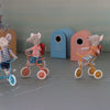 Maileg Mice on tricycles
