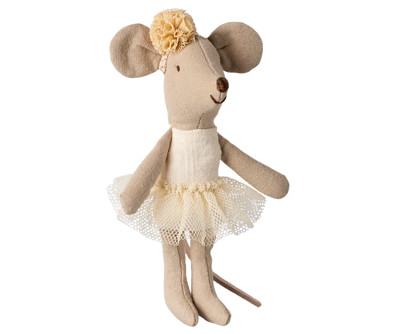 Maileg mice off-white little ballerina