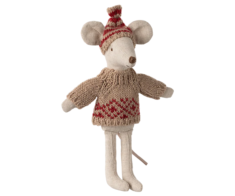 Maileg mouse sweater and hat set