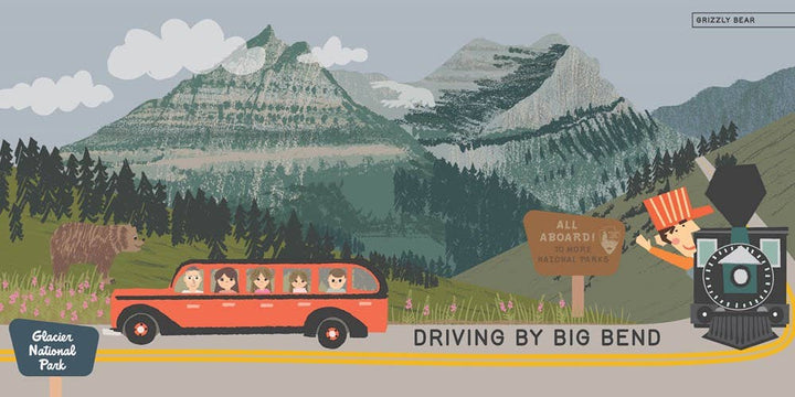 Gibbs Smith All Aboard More National Parks children’s book