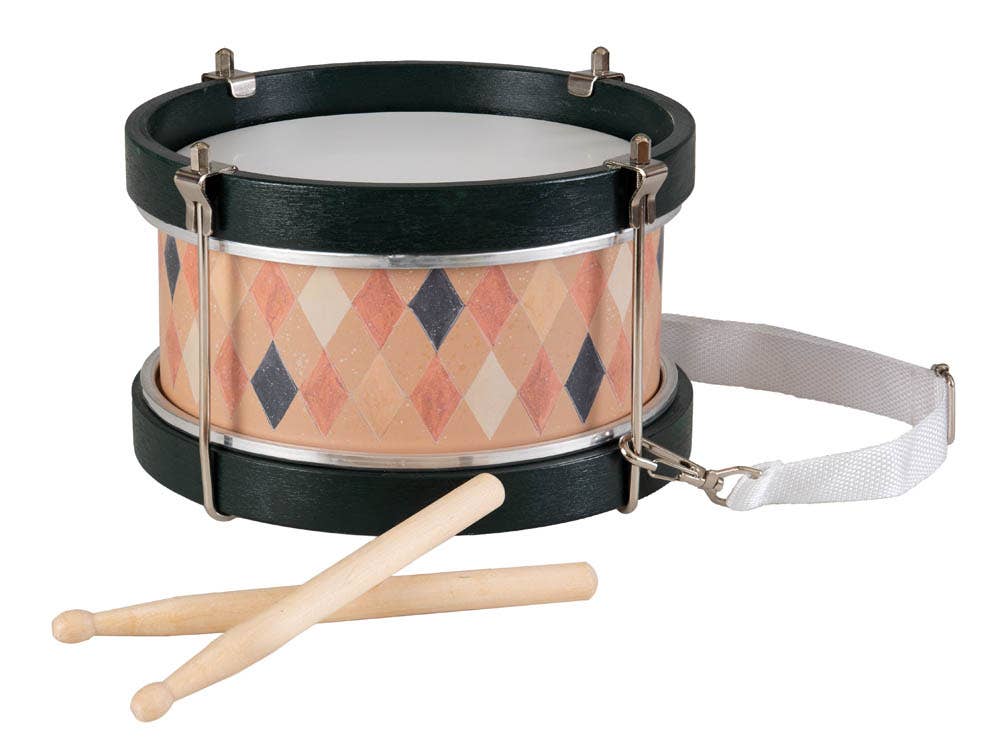 Egmont Toys Drum Terra, harlequin children's drum for preschool music play ages 3+