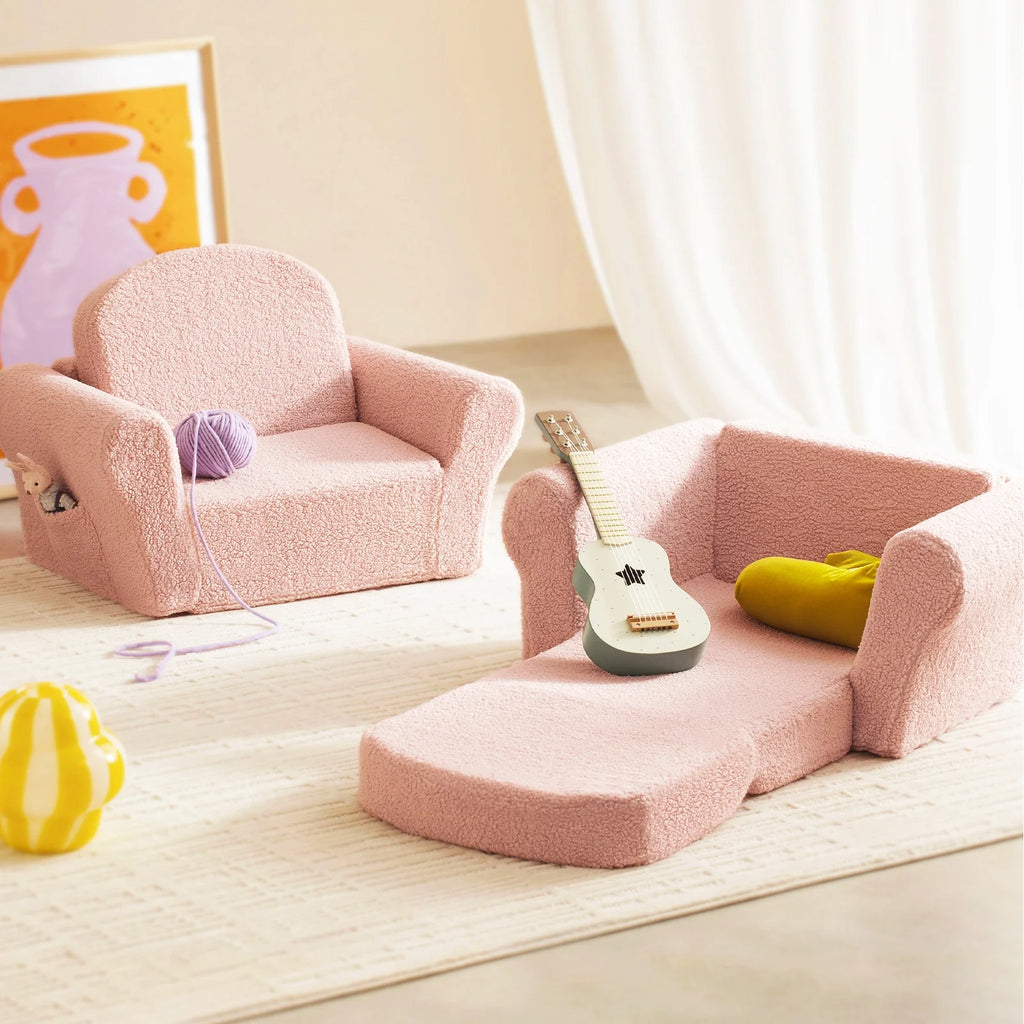 Tiny Land® Afternoon Couch Pink Kids Armchair 