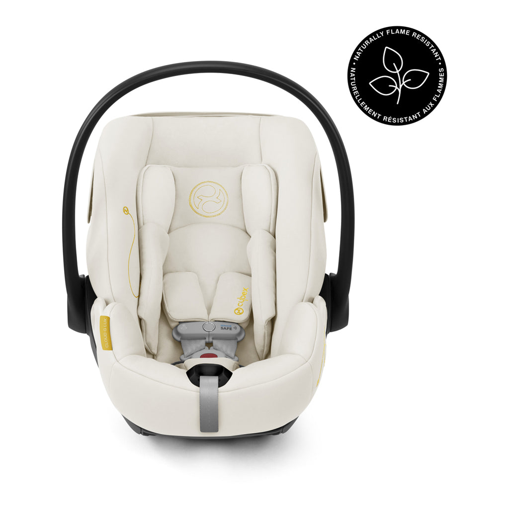 infant car seats in white CYBEX  Cloud G lux