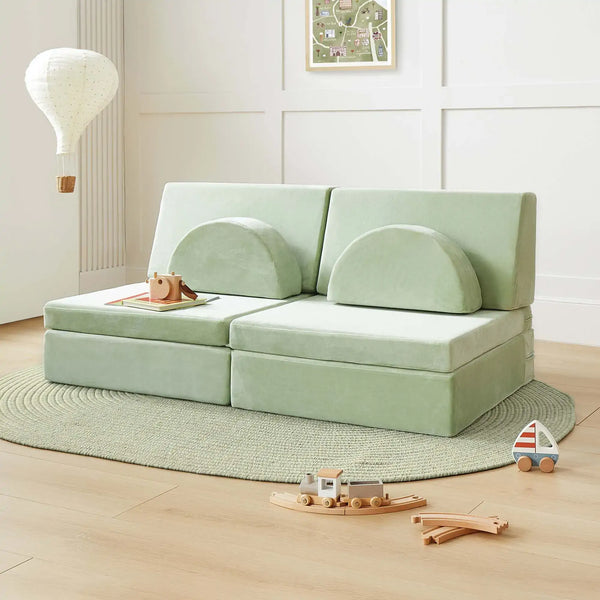 Tiny Land Anywhere Couch in Avocado Green