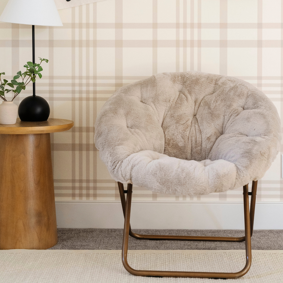 Designed for comfort, the Buff Saranoni Saucer Chair is an ideal kids chair for any room.