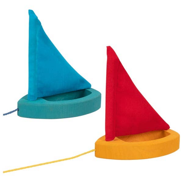goki wooden sailboat set 