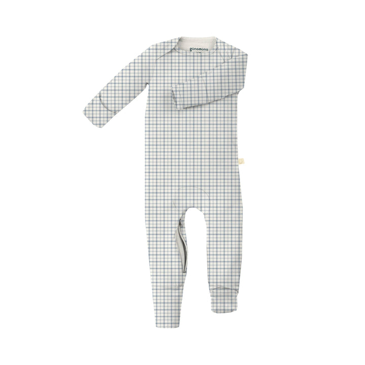 Bright Checkmate Gunamuna Convertible Baby Pajamas, best baby pajamas for comfort and style.