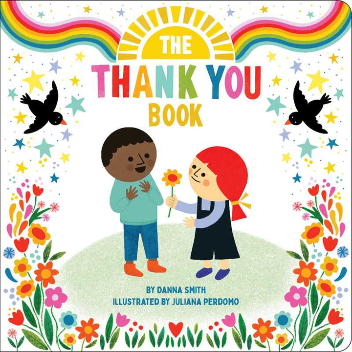 Simon & Schuster Thank You Book board book cover by Danna Smith gratitude for toddlers