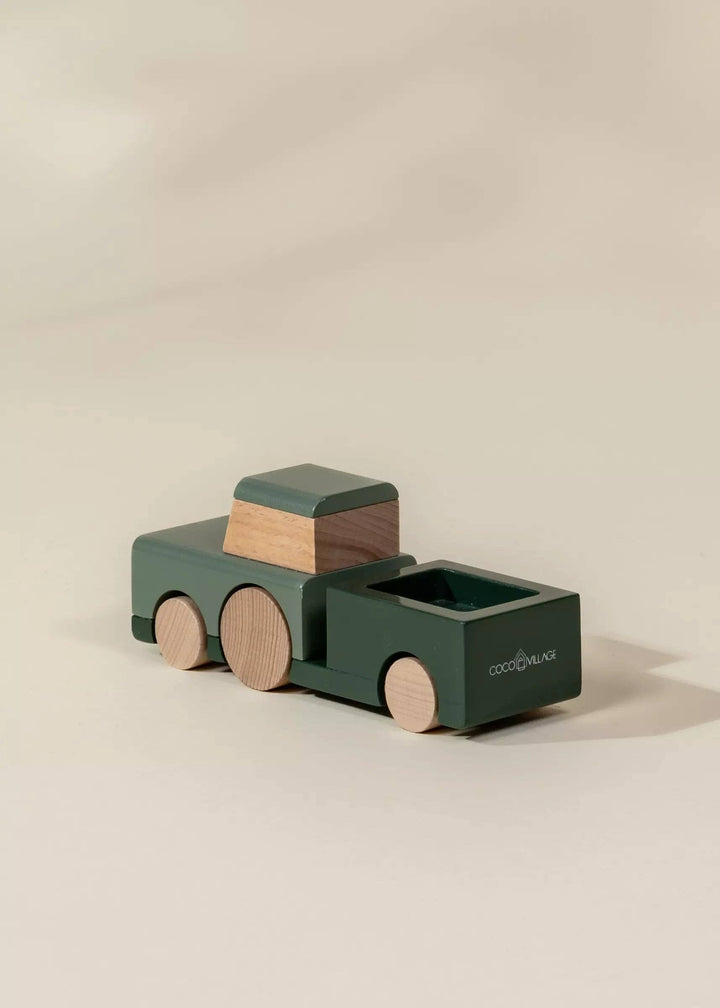 Wooden Vehicle - Farm Tractor