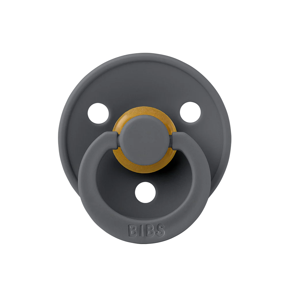 Iron tone BIBS Pacifier Colour Collection 2 Pack, reliable newborn pacifiers for daily use.