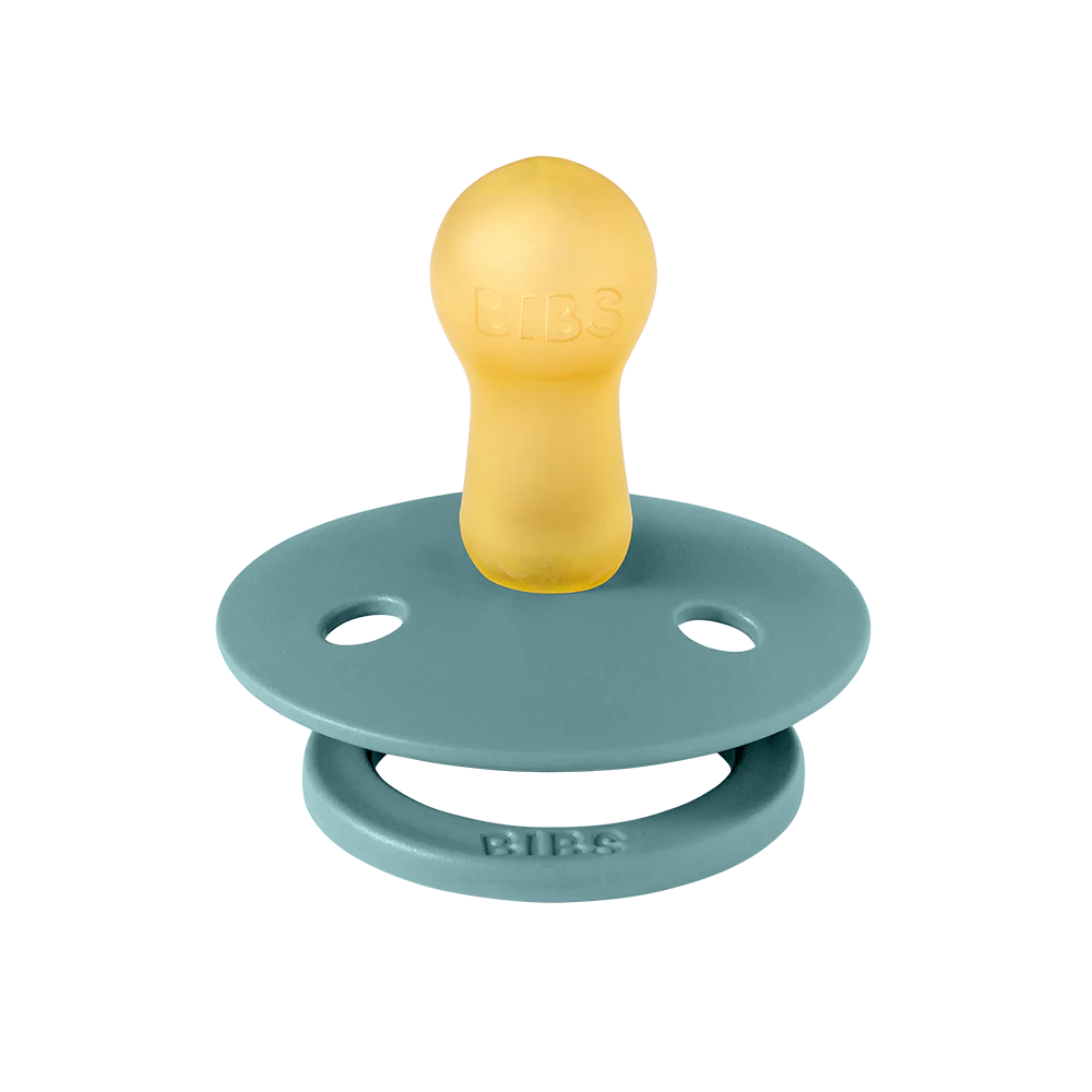 Ocean-inspired Island Sea BIBS Pacifier Colour Collection 2 Pack, newborn pacifiers.