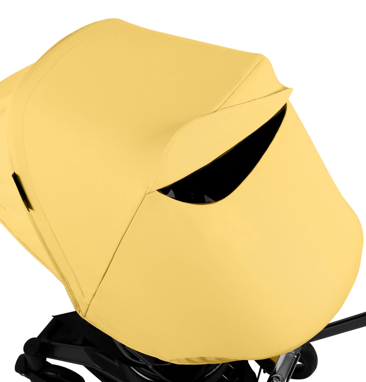 G5 Stroller Canopy in yellow extend stroller canopy