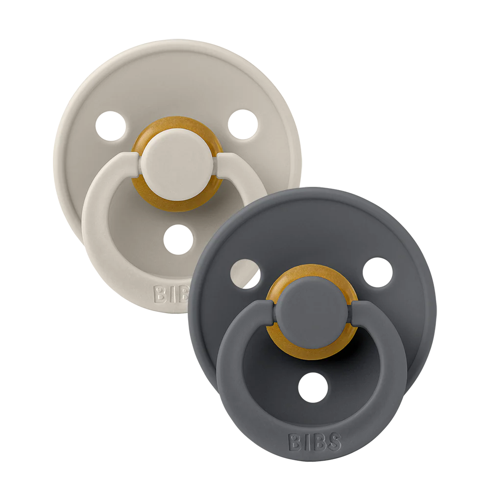 Sand & Iron BIBS Pacifier Colour Collection 2 Pack, best pacifier for breastfed baby.
