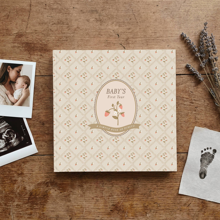 Baby Memory Book | Cottage Garden