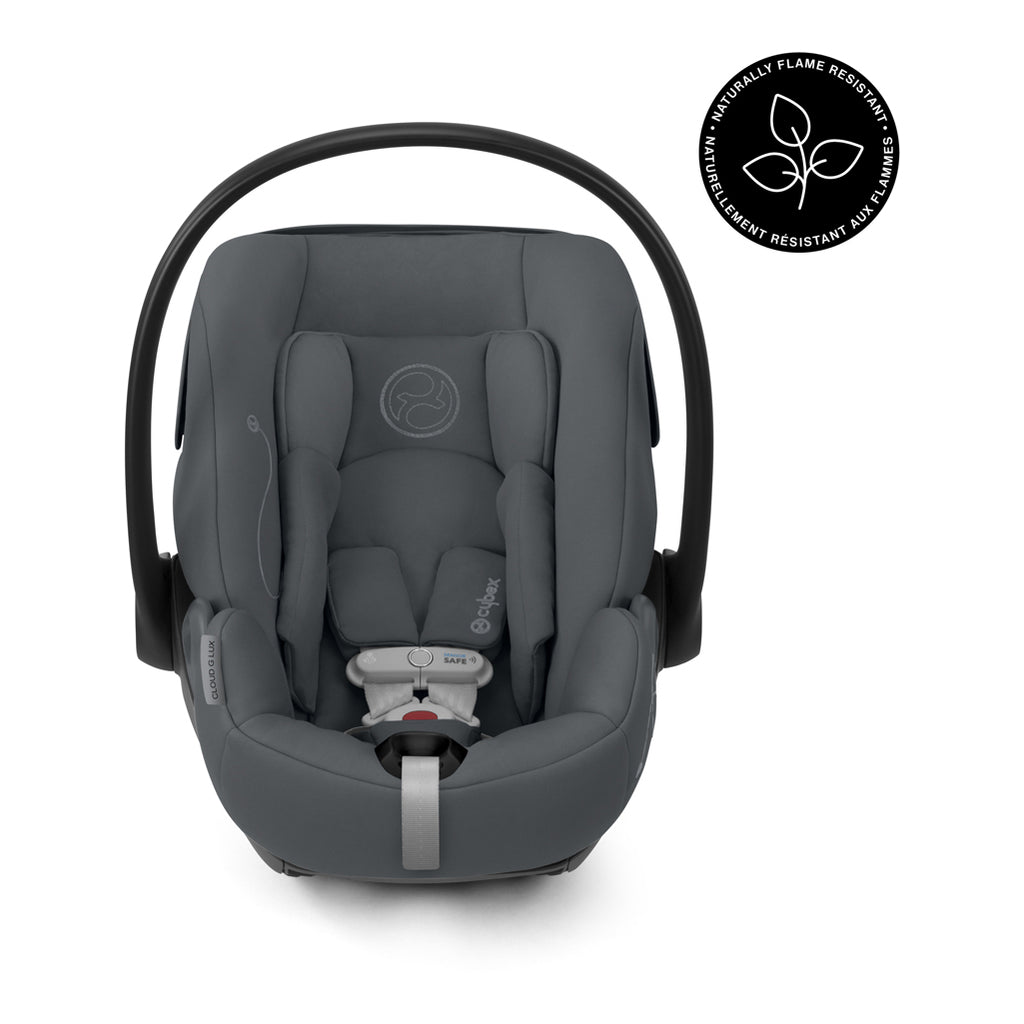 CYBEX  Cloud G lux charcoal gray baby car seat