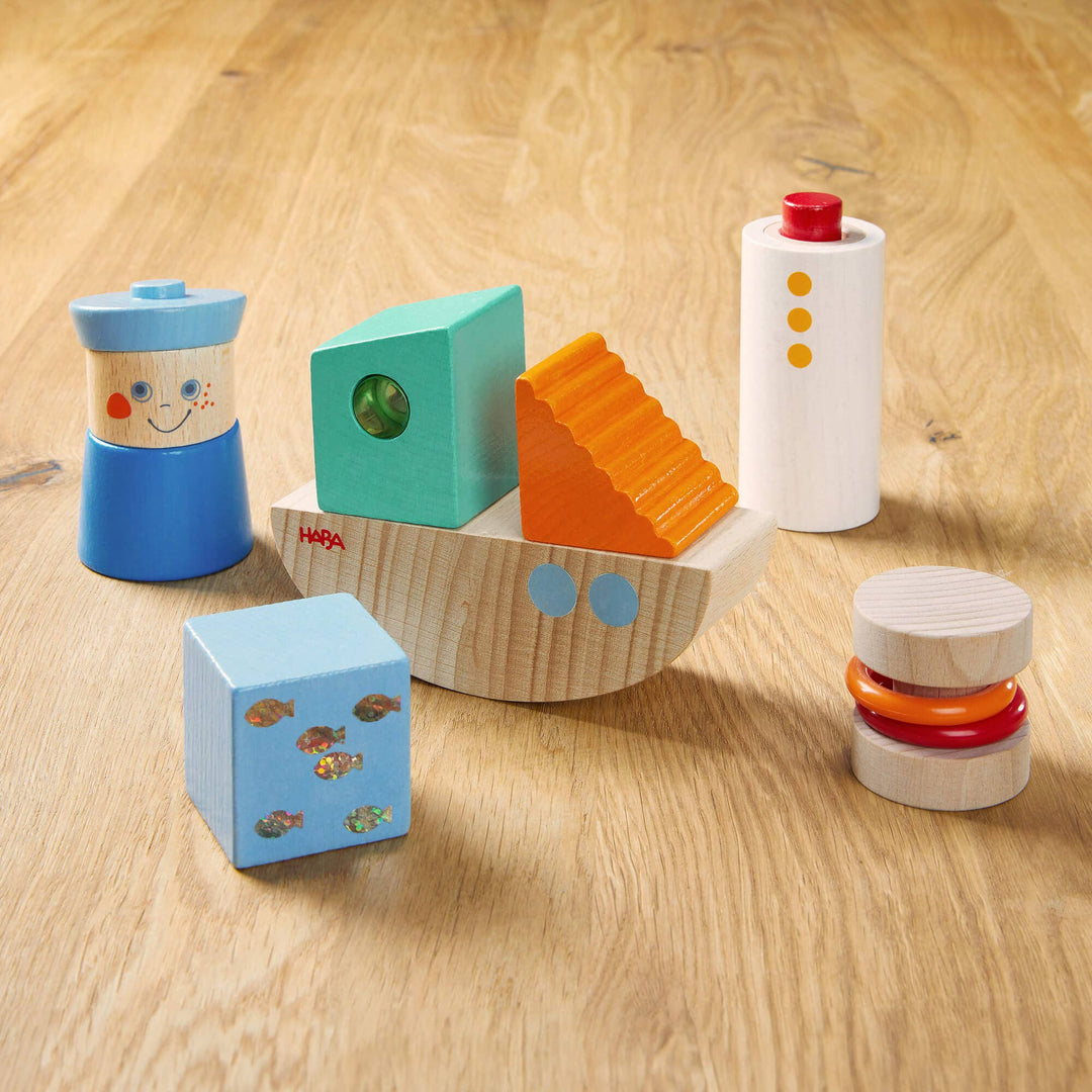 Discovery Building Blocks Boat – Creative Stacking Toy