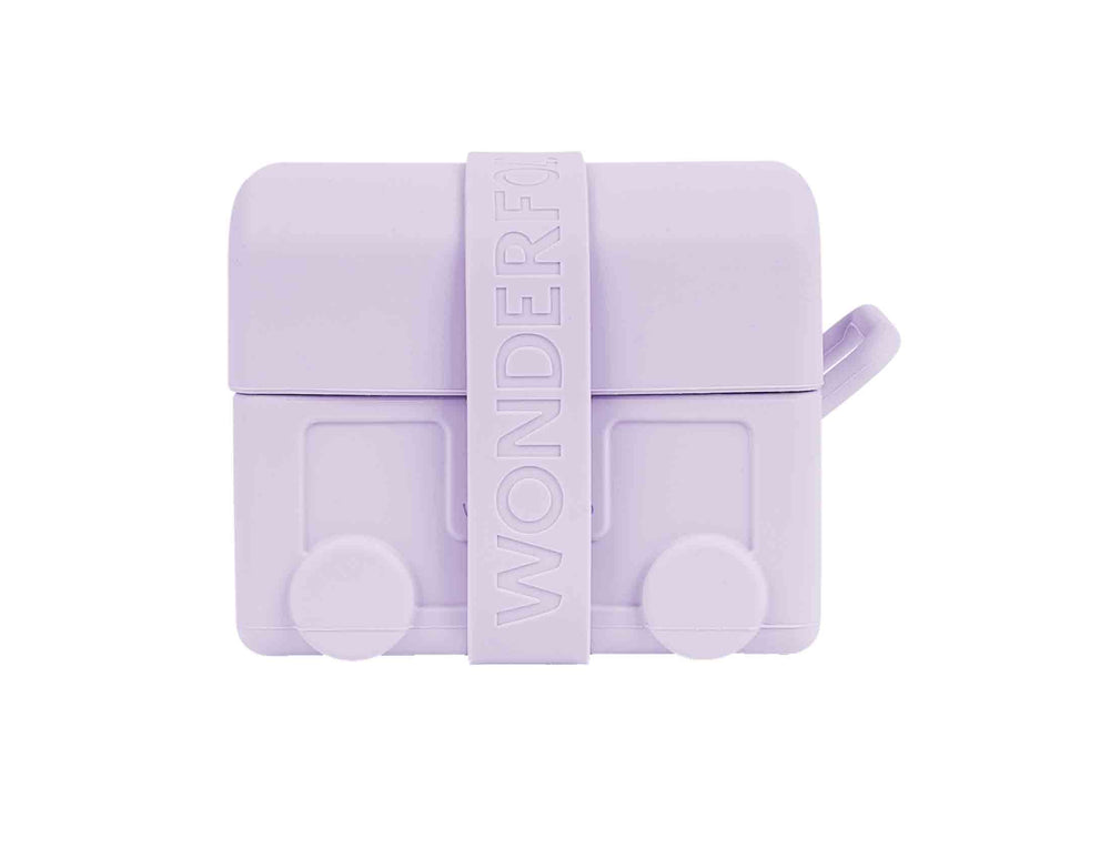 wonderfold food safe silicone bowl lavender