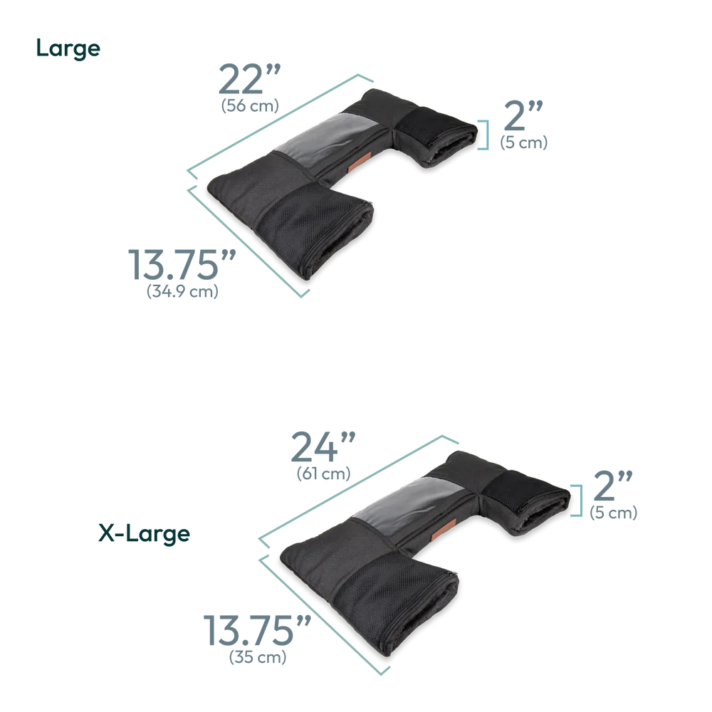 Detailed view of Wonderfold Stroller Wagon Mittens, a must-have baby stroller accessory for parents.