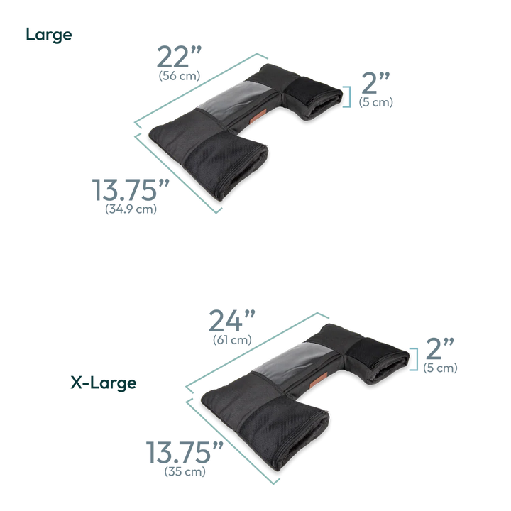 Detailed view of Wonderfold Stroller Wagon Mittens, a must-have baby stroller accessory for parents.