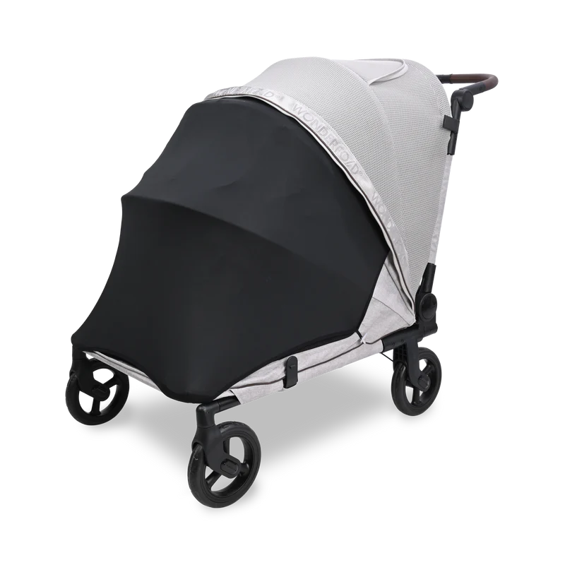 Top quality in Light Gray, Wonderfold Hudson Pet Stroller is a top rated pet stroller with modern features