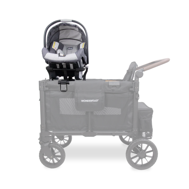 Built for wagon stroller versatility, Wonderfold W4/W6 Car Seat Adapter provides dependable car seat support