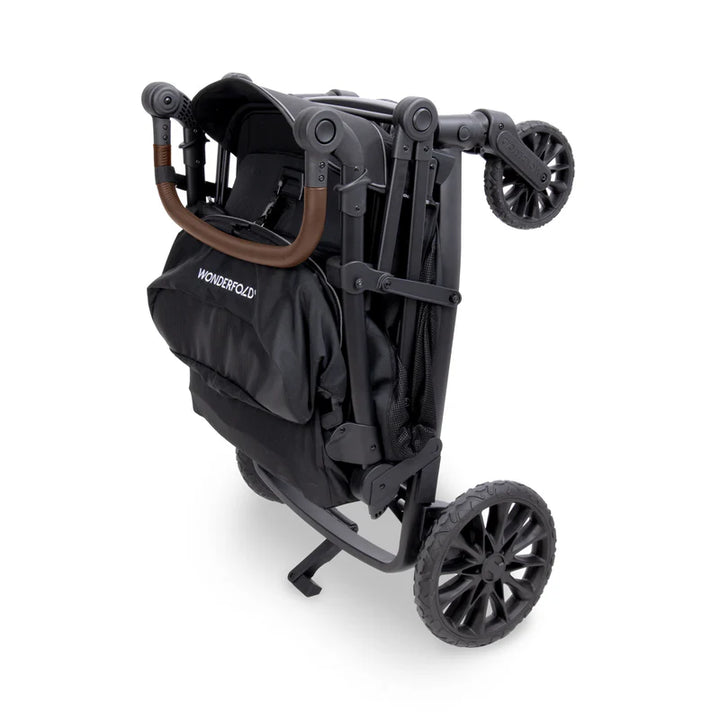 Designed for families, the Wonderfold L4 Quad Stroller Wagon Black stands out as the best stroller wagon.