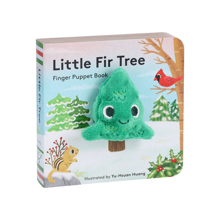Little Fir Tree Finger Puppet Book holiday board book by Chronicle Books