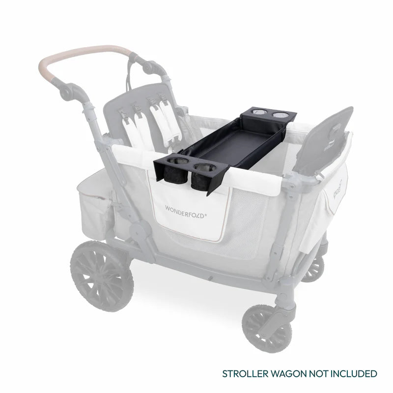 For busy parents, the Wonderfold L4 Flex Snack Tray is the ideal addition to your kids wagon stroller for travel and snack time.