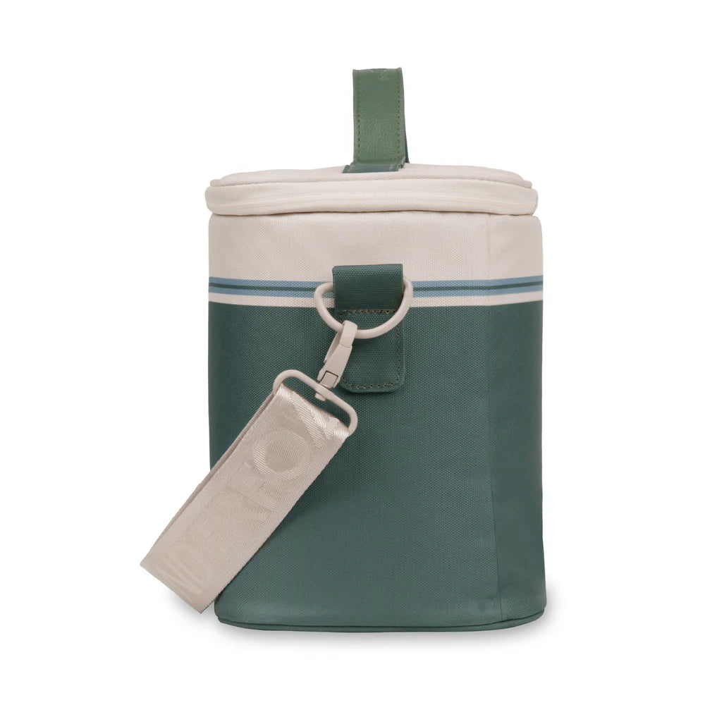 Wonderfold VW Cooler Bag in Sage Green with handles, a lightweight cooler bag cooler perfect for family trips.
