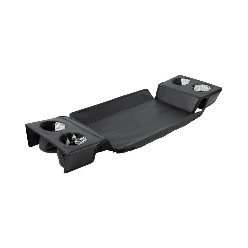 The Wonderfold W2 Flex Snack Tray is the perfect travel add-on for your best stroller wagon setup.