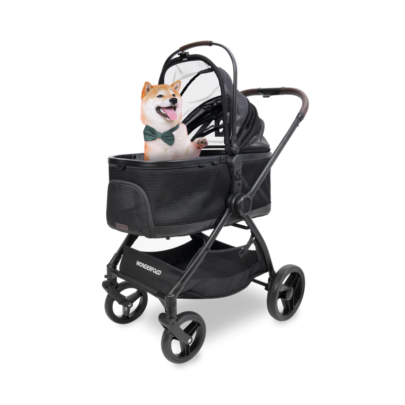 Built for performance, Wonderfold P3 Pet Stroller doubles as a dog stroller wagon with all-terrain capability