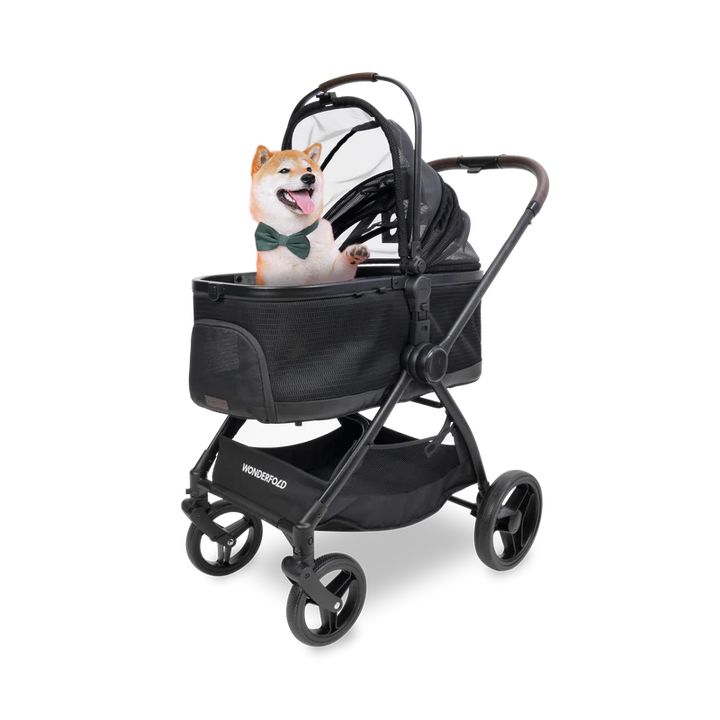 Built for performance, Wonderfold P3 Pet Stroller doubles as a dog stroller wagon with all-terrain capability