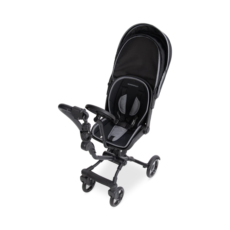 For growing families, the Wonderfold Buddy Rider turns your setup into a twins stroller with an added ride-on seat