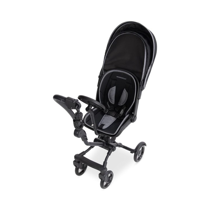 For growing families, the Wonderfold Buddy Rider turns your setup into a twins stroller with an added ride-on seat