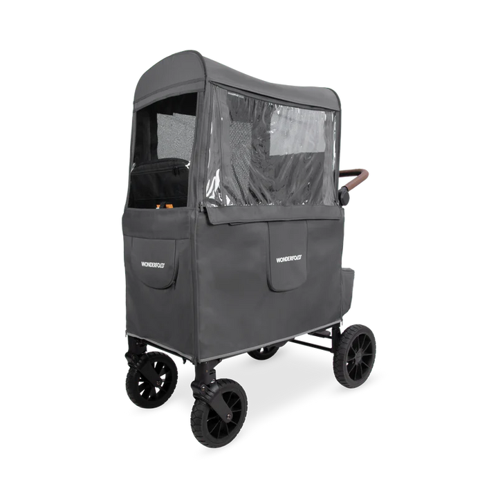 Upgrade your best baby stroller with Wonderfold Weather Cover for reliable protection in changing weather conditions
