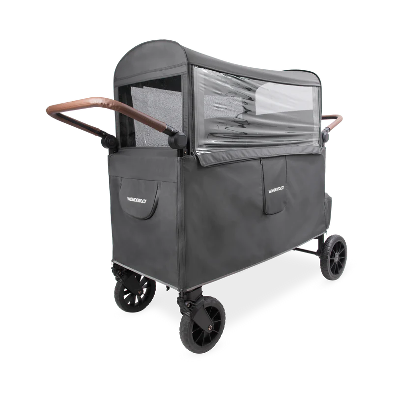 Enhance your stroller wagon accessories with Wonderfold Weather Cover for durable, all-season protection
