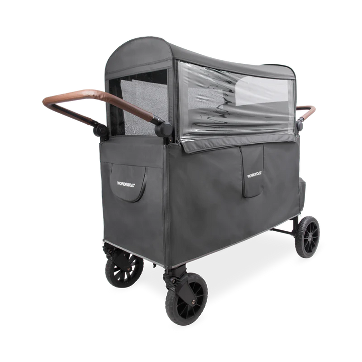 Enhance your stroller wagon accessories with Wonderfold Weather Cover for durable, all-season protection